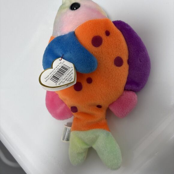 Ty Beanie Baby Lips the Fish DOB March 15, 1999 RARE - Picture 6 of 6